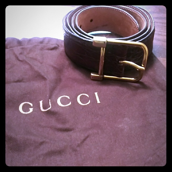 Gucci new gucci women 257319 caiman alligator logo main image 4